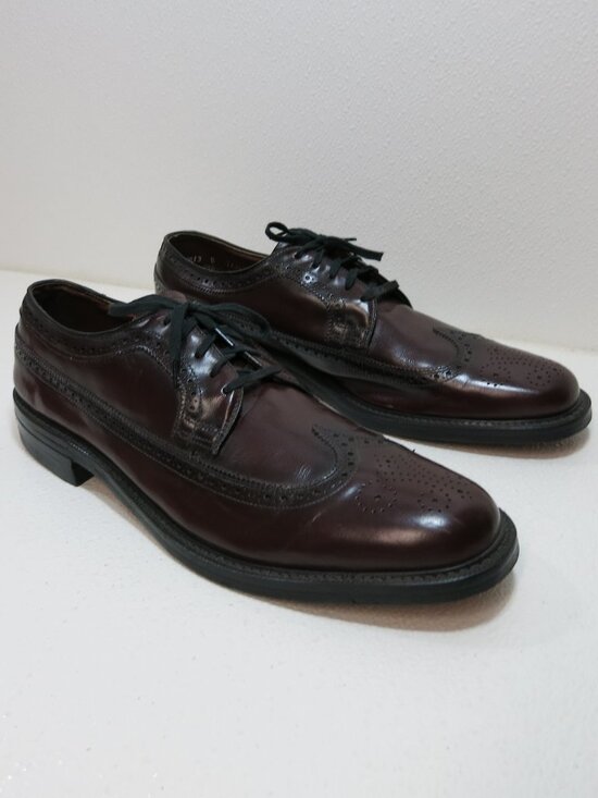 Nunn Bush Brogue Leather Dress Wingtip Men\'s Footwear Shoes Oxfords 13 B main image 4